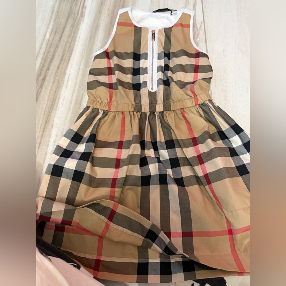 Burberry girls dress size 8